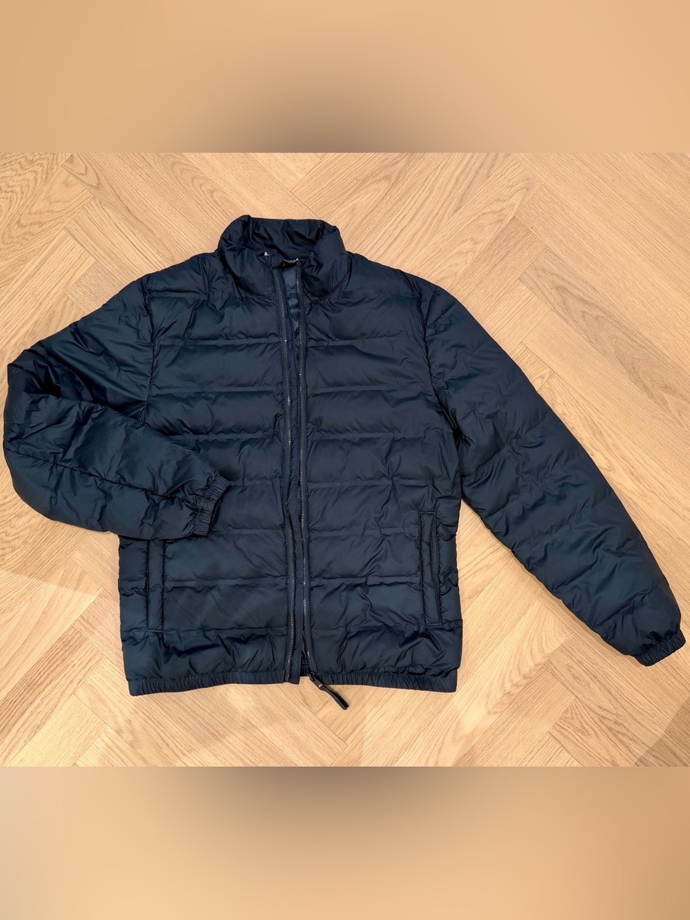 Zara Classic Men's Quilted Puffer Jacket